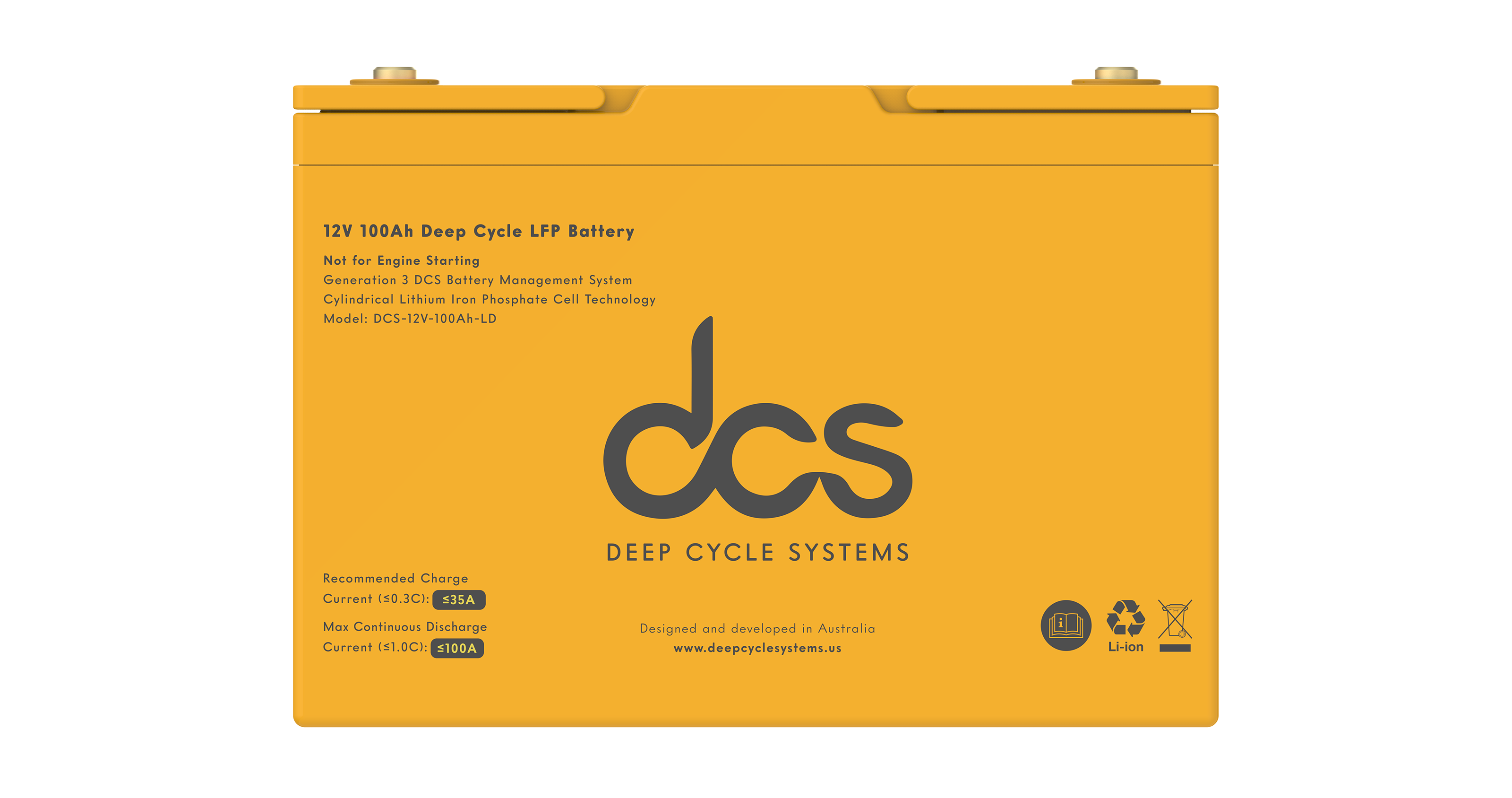100Ah Low Draw (LD) LFP Battery