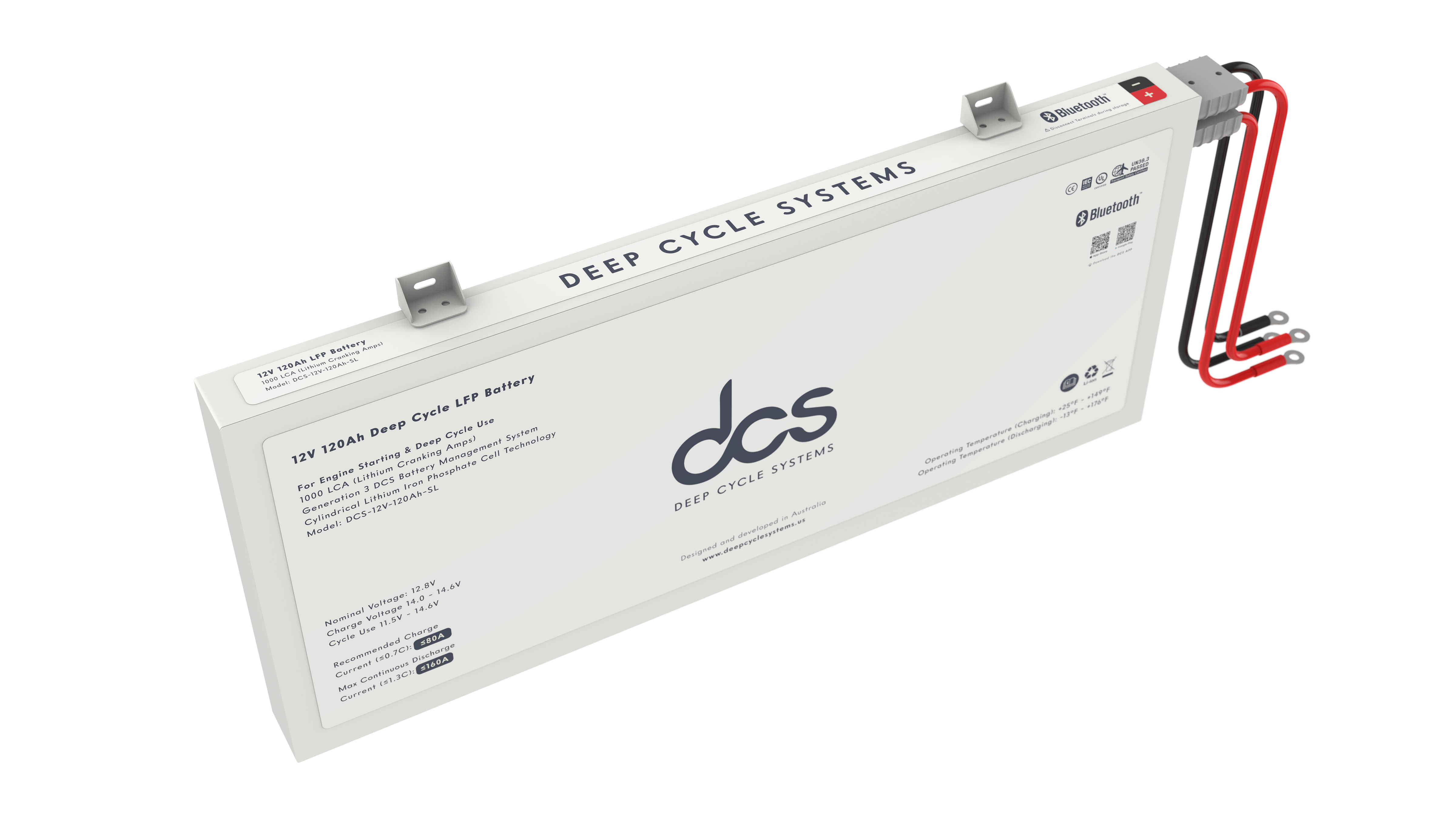 120Ah Slimline Deep Cycle LFP Battery
