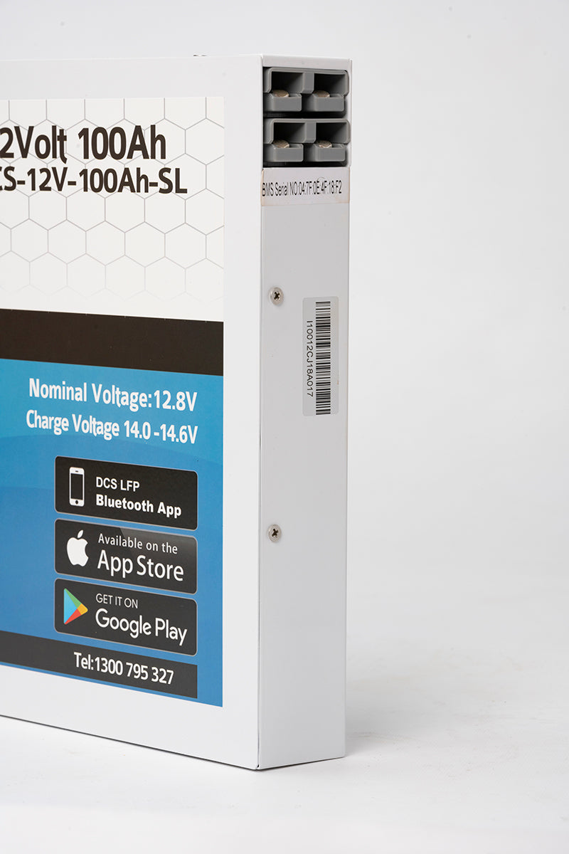 100Ah Slimline Deep Cycle LFP Battery - Refurbished