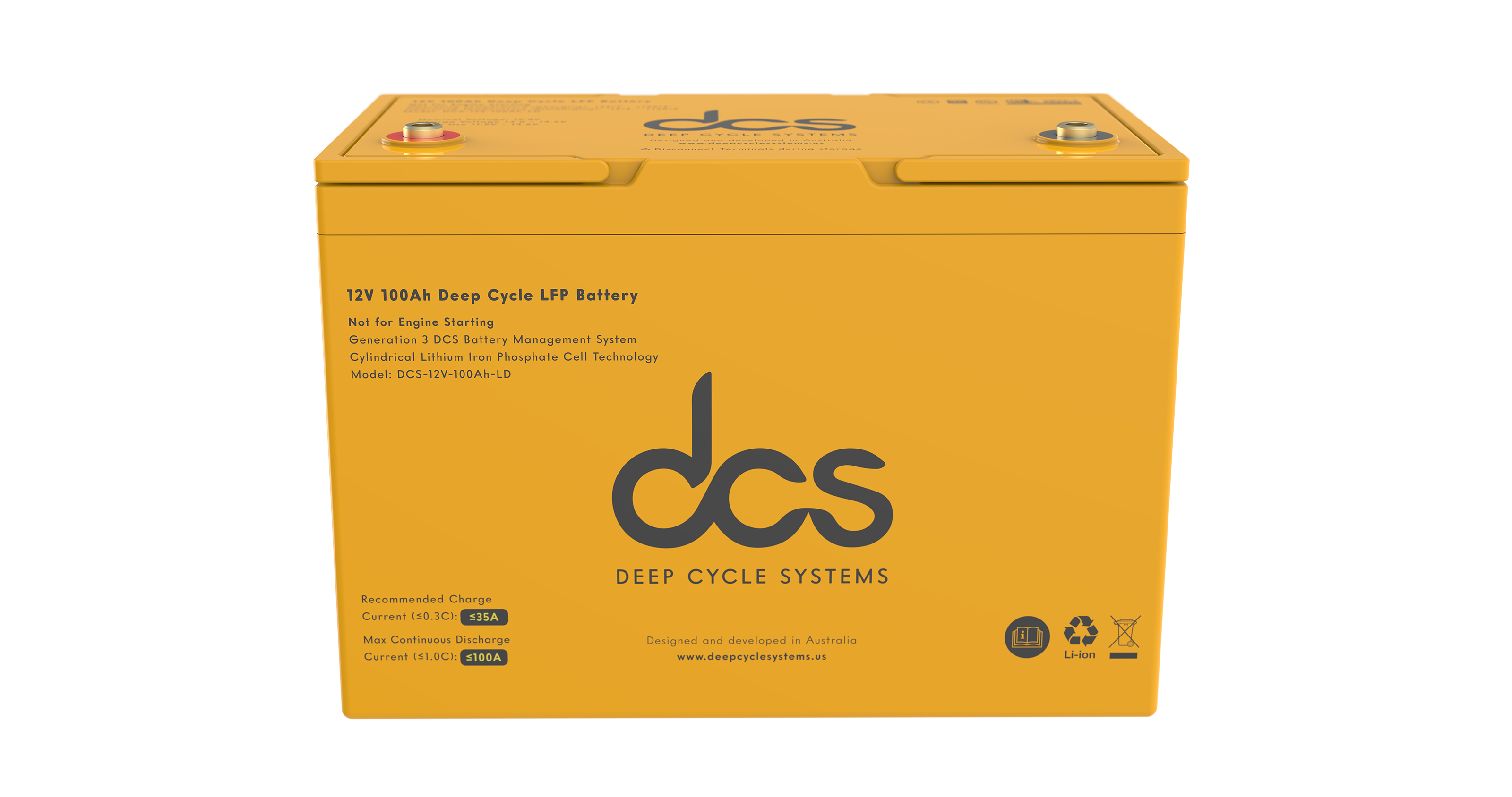 100Ah Low Draw (LD) LFP Battery