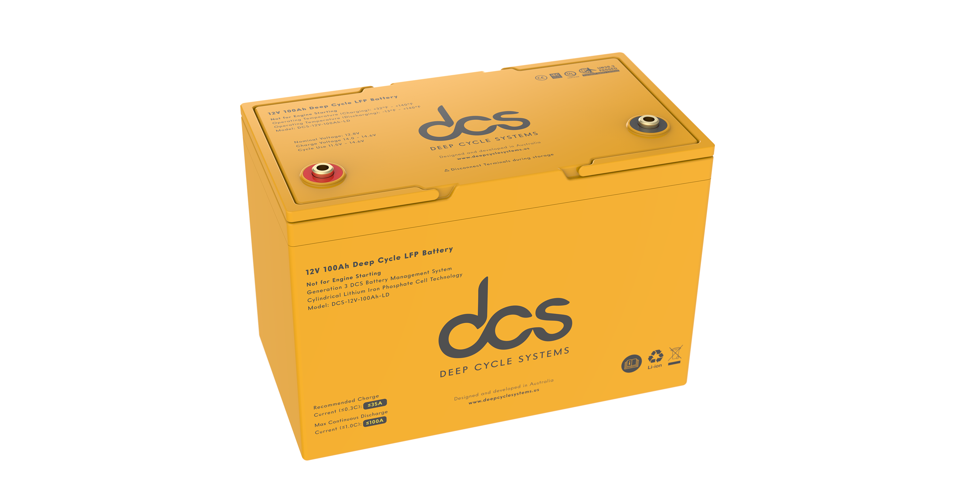 100Ah Low Draw (LD) LFP Battery