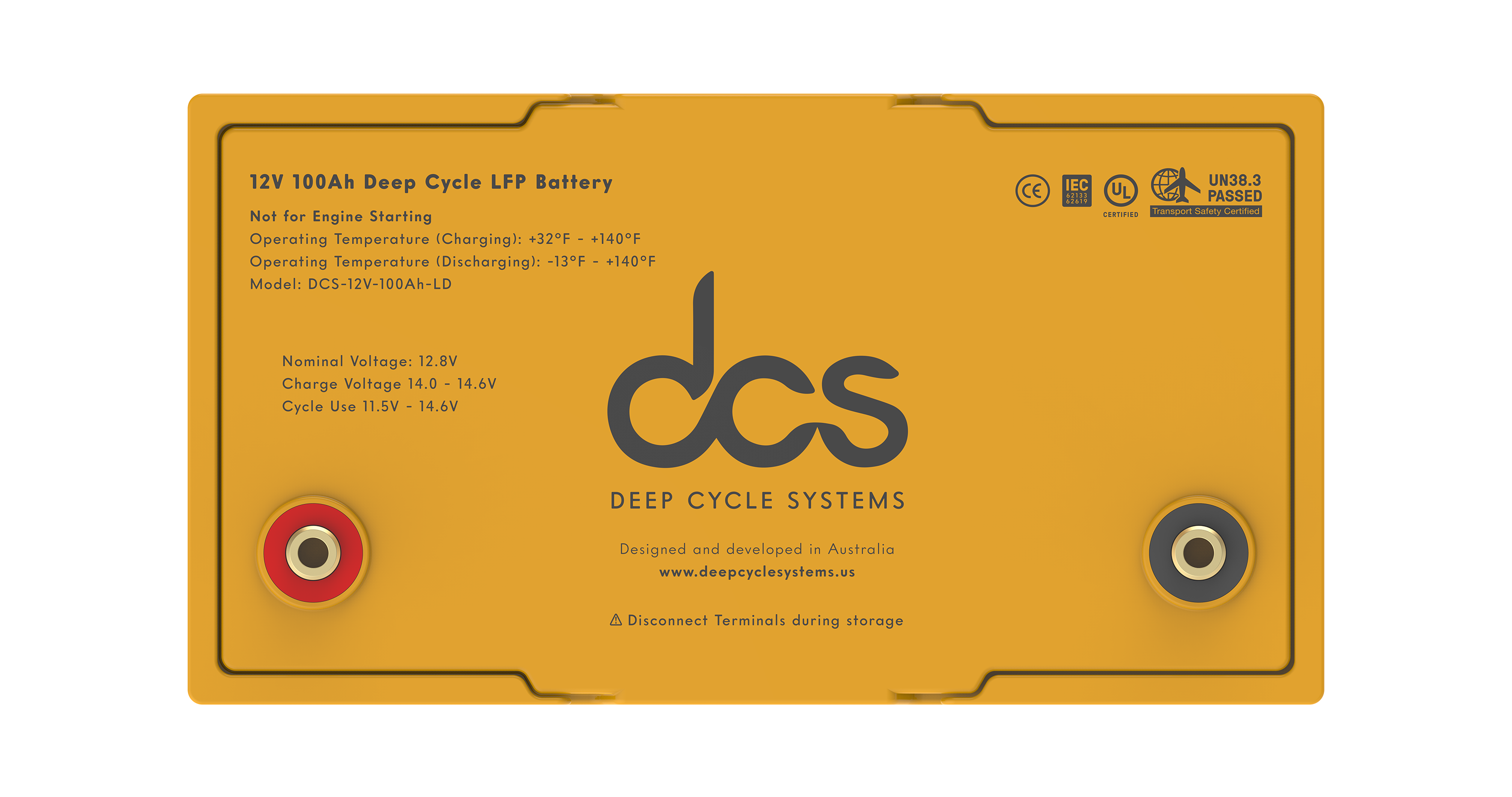 100Ah Low Draw (LD) LFP Battery